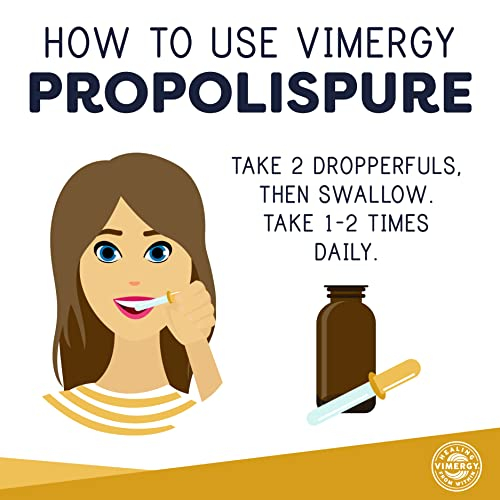 Foto 6 pulgar | Suplemento Vimergy Propolis Pure Liquid 115 Ml Usda Organic - Venta Internacional.