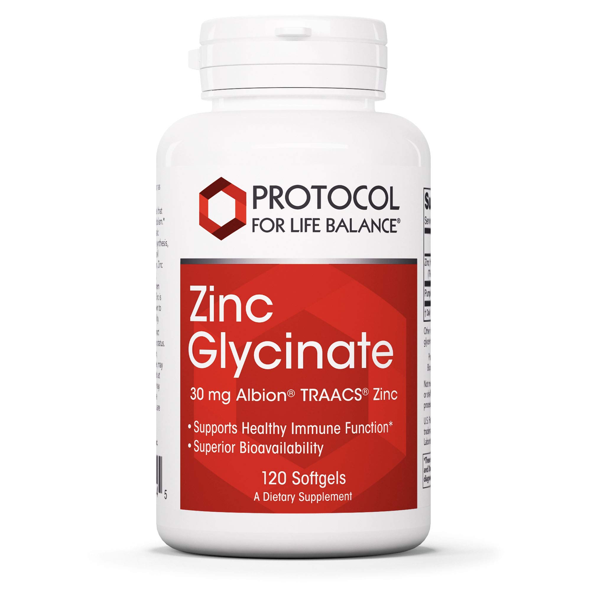 Foto 2 pulgar | Protocolo De Suplementos Para Life Balance Glicinato De Zinc 30 Mg - Venta Internacional.