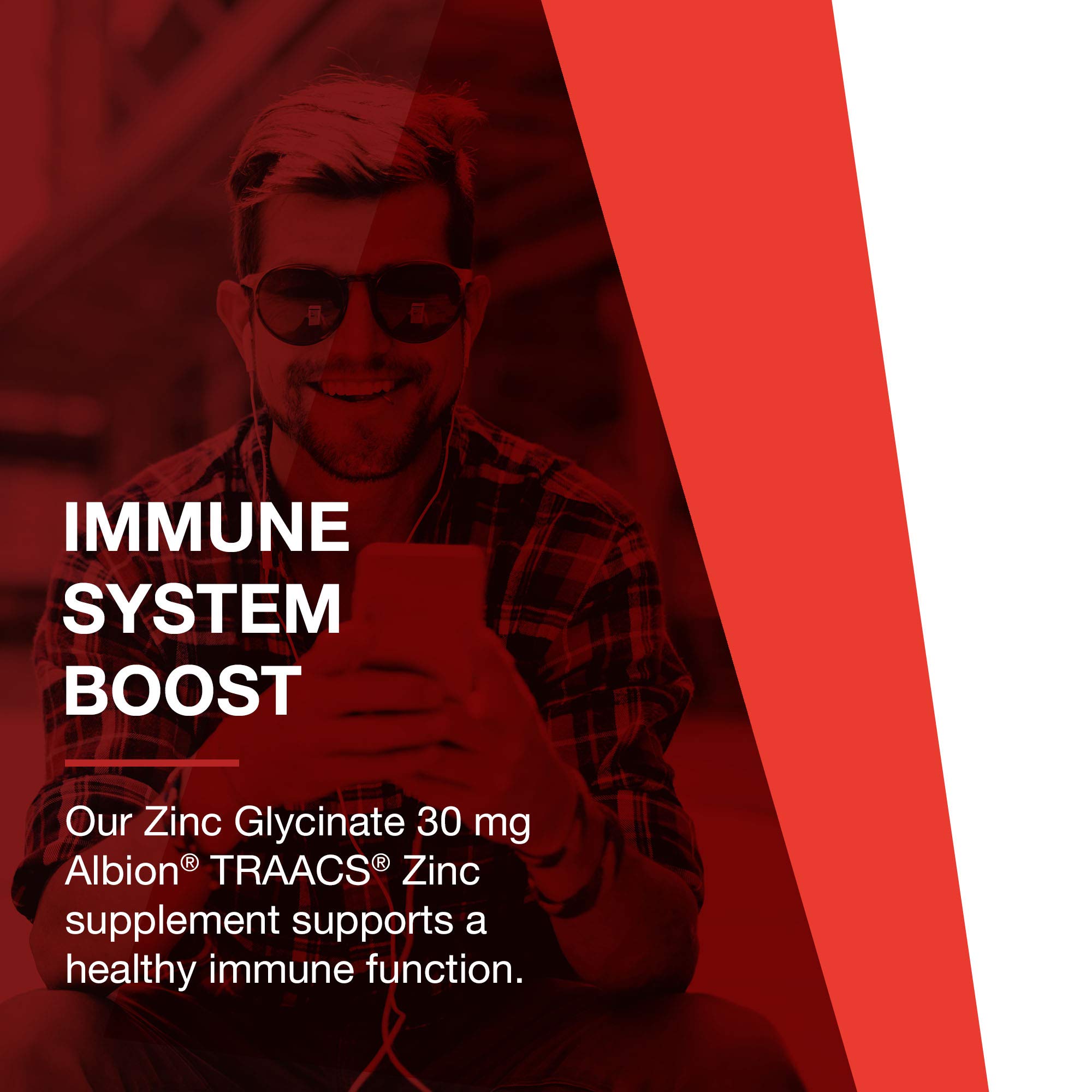 Foto 4 pulgar | Protocolo De Suplementos Para Life Balance Glicinato De Zinc 30 Mg - Venta Internacional.
