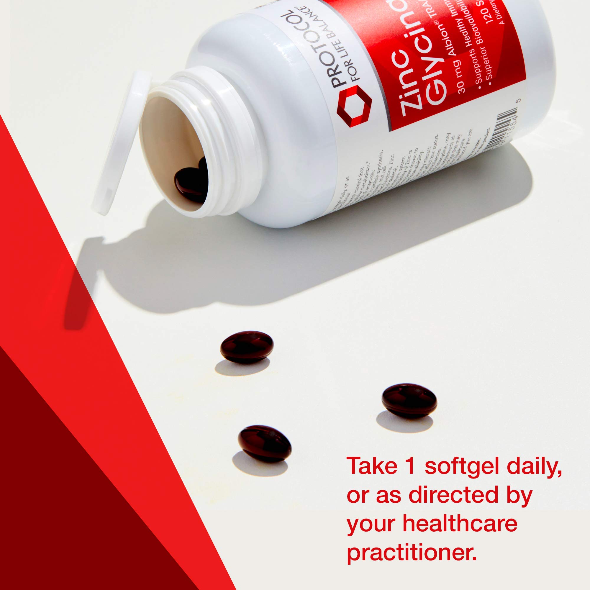 Foto 5 pulgar | Protocolo De Suplementos Para Life Balance Glicinato De Zinc 30 Mg - Venta Internacional.