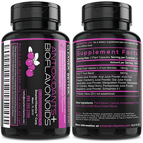 Foto 3 pulgar | Suplemento Smartervitamins Raw, Alimentos Integrales, Vitamina C, 60 Cápsulas - Venta Internacional.