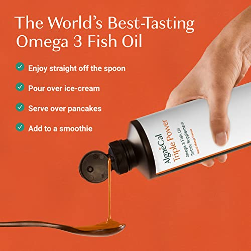 Foto 8 pulgar | Suplemento Algaecal Triple Power Omega 3 De Aceite De Pescado 300 Ml - Venta Internacional.
