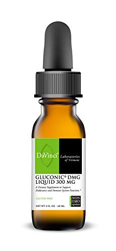 Suplemento Líquido Glucónico Dmg De Davinci Labs, 300 Mg, 60 Ml - Venta Internacional.