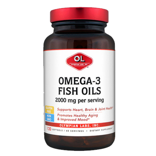 Foto 2 pulgar | Suplemento De Aceites De Pescado Omega 3 De Olympian Labs, 120 Cápsulas Blandas X4 - Venta Internacional.