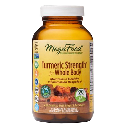 Foto 2 pulgar | Suplemento Megafood Turmeric Strength Para Todo El Cuerpo, 90 Tabletas - Venta Internacional.