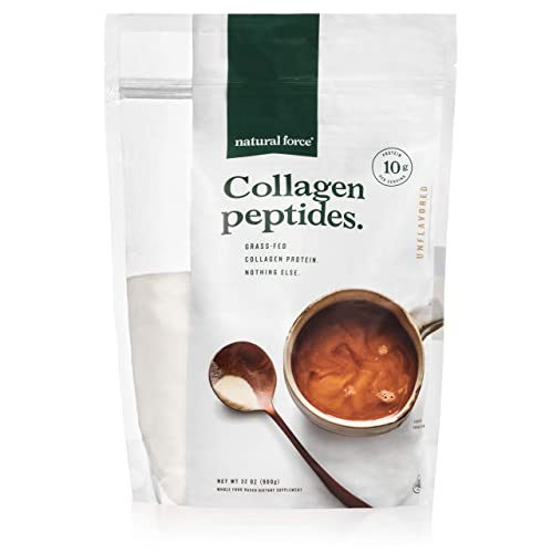 Péptidos De Colágeno En Polvo Natural Force Clean 960 Ml - Venta Internacional.