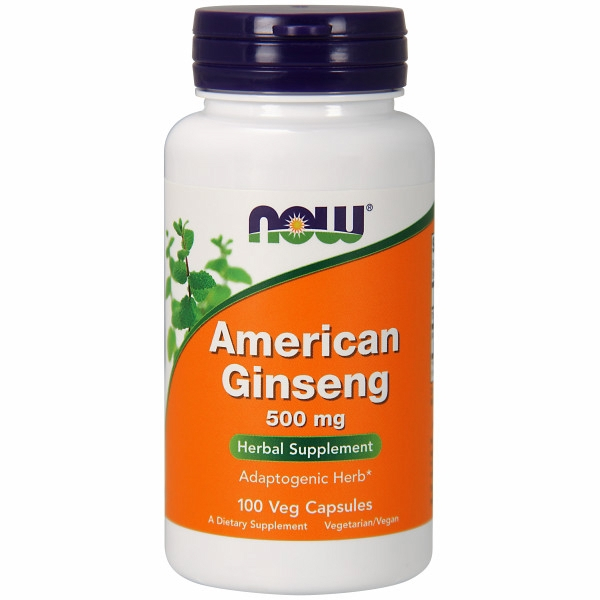 100 Cápsulas De Ginseng Americano Supplement Now Foods - Venta Internacional.