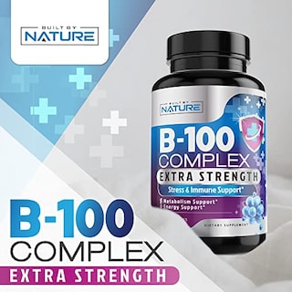 Foto 2 | Suplemento Creado Por La Naturaleza Con Complejo De Vitamina B Y Vitamina C 60 - Venta Internacional.