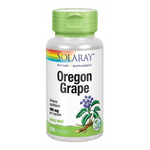 Foto 2 pulgar | Suplemento Solaray Oregon Grape 100 Cápsulas (paquete De 4) - Venta Internacional.