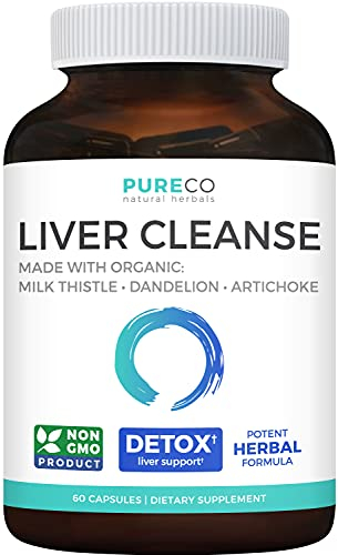 Suplemento De Limpieza Hepática Pure Co Detox & Repair 60 Cápsulas - Venta Internacional.