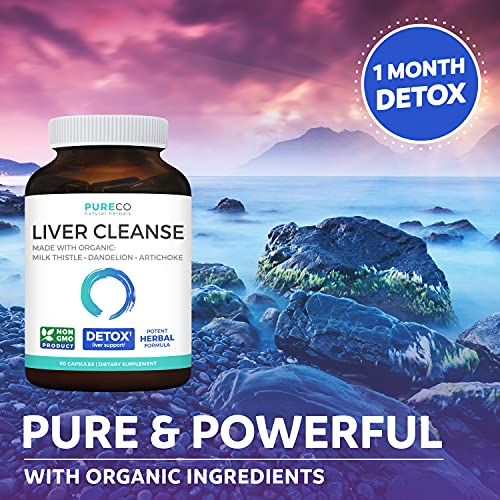 Foto 4 pulgar | Suplemento De Limpieza Hepática Pure Co Detox & Repair 60 Cápsulas - Venta Internacional.