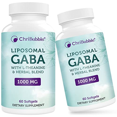 Foto 2 pulgar | Suplementos Christbubble Gaba Liposomal 1000 Mg Con L-teanina  - Venta Internacional