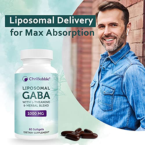 Foto 3 pulgar | Suplementos Christbubble Gaba Liposomal 1000 Mg Con L-teanina  - Venta Internacional