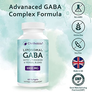 Foto 4 | Suplementos Christbubble Gaba Liposomal 1000 Mg Con L-teanina - Venta Internacional