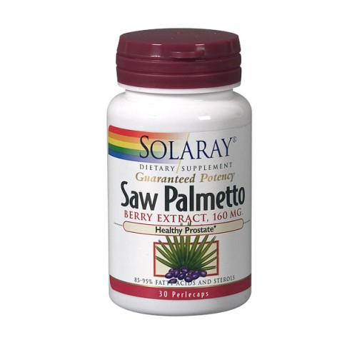Foto 2 pulgar | Suplemento De Extracto De Bayas De Palma Enana Americana Solaray 30 Cápsulas Blandas - Venta Internacional.