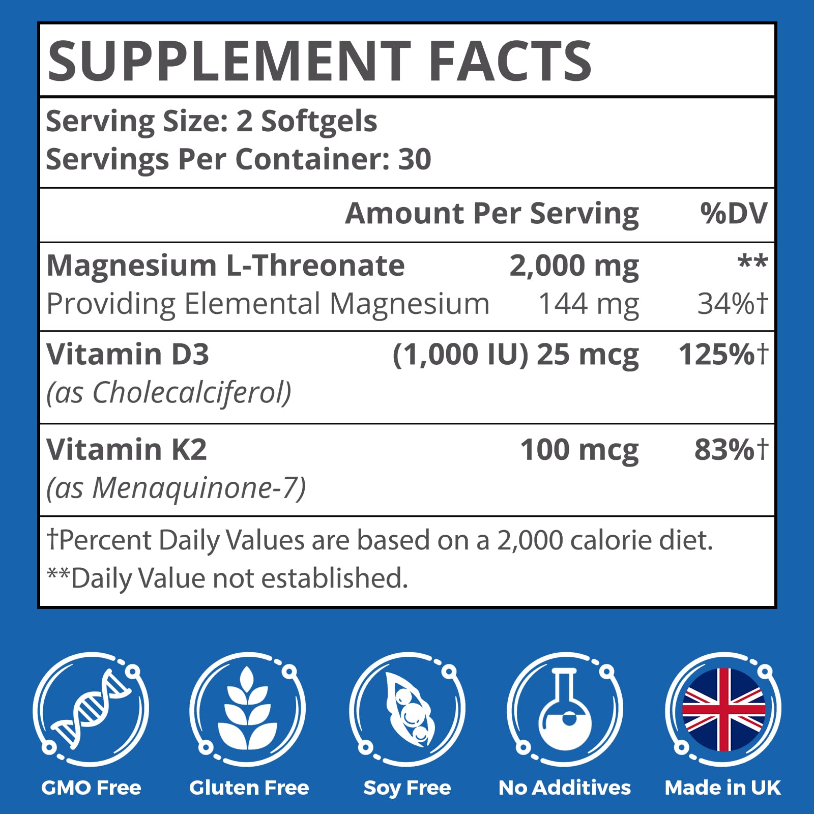 Foto 7 pulgar | Suplementos De L-treonato De Magnesio Liposomal Kayseari 2000 Mg - Venta Internacional.