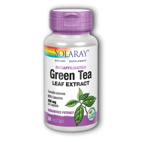 Foto 1 | Suplemento Solaray: Extracto De Hoja De Té Verde, 30 Cápsulas (paquete De 2) - Venta Internacional.