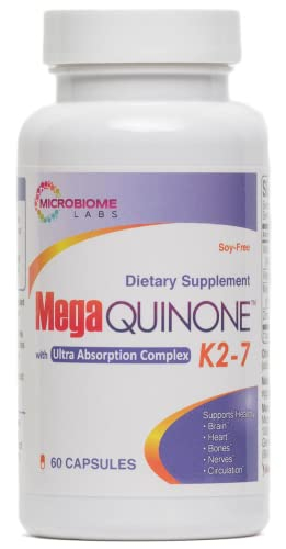 Foto 2 pulgar | Suplemento De Vitamina K2 Megaquinone De Microbiome Labs 320 Mcg - Venta Internacional.