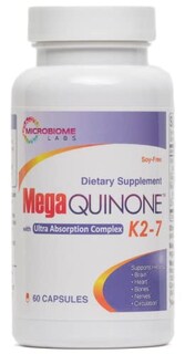 Foto 1 | Suplemento De Vitamina K2 Megaquinone De Microbiome Labs 320 Mcg - Venta Internacional.
