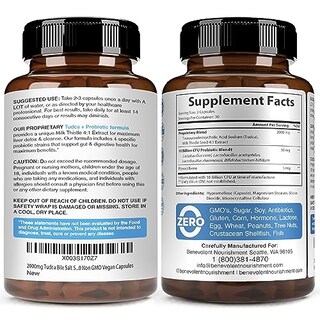 Foto 6 | Suplemento De Sales Biliares Tudca De Benevolent Nouriment 2000 Mg - Venta Internacional.