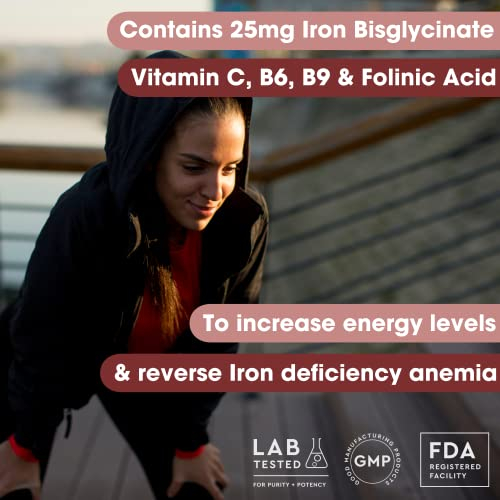 Foto 5 pulgar | Suplemento De Hierro Pure Micronutrients Iron Plus 25 Mg + Vitamina - Venta Internacional.