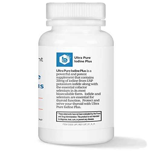 Foto 4 pulgar | Suplemento Life Enhance Ultra Pure Yodine Plus 60 Cápsulas - Venta Internacional.