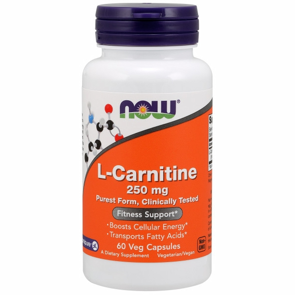 Foto 2 pulgar | L-carnitina Supplement Now Foods, 500 Mg, 60 Cápsulas (paquete De 4) - Venta Internacional.