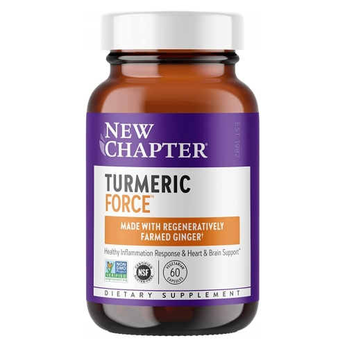 Foto 2 pulgar | Suplemento New Chapter Turmeric Force 120 Cápsulas Vegetarianas X2 - Venta Internacional.