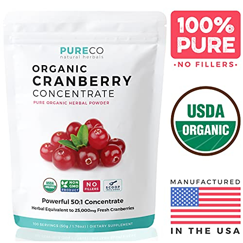 Foto 2 | Suplemento De Concentrado De Arándano Pure Co En Polvo De 25,000 Mg - Venta Internacional.