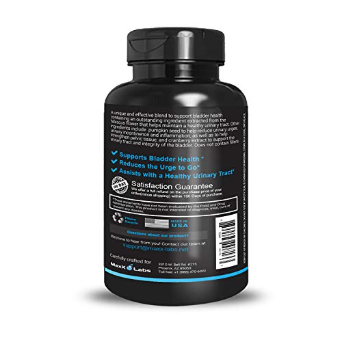 Foto 3 pulgar | Píldoras Para El Control De La Vejiga Maxx Labs Advanced Para Mujeres Y Hombres, 60 Unidades - Venta Internacional.