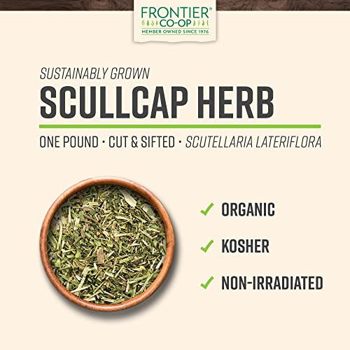 Foto 3 pulgar | Suplemento Herbal Frontier Co-op Organic Scullcap Herb 454 G - Venta Internacional.