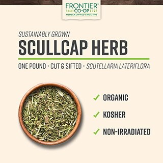 Foto 2 | Suplemento Herbal Frontier Co-op Organic Scullcap Herb 454 G - Venta Internacional.