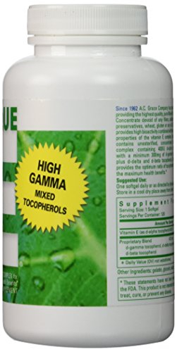 Foto 2 | Suplemento A.c. Grace Company Unique E Mixed Tocoferoles 120 - Venta Internacional.