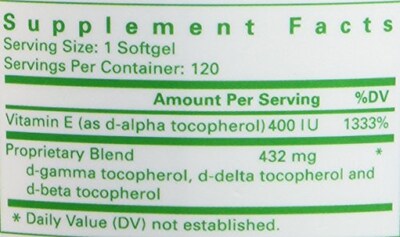 Foto 4 | Suplemento A.c. Grace Company Unique E Mixed Tocoferoles 120 - Venta Internacional.