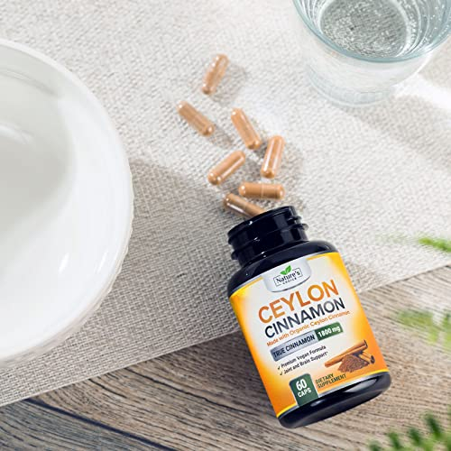 Foto 7 | Suplemento De Canela De Ceilán Orgánica Nature's Choice 1800 Mg - Venta Internacional.