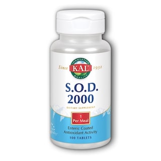 Foto 1 | Suplemento Kal S.o.d. 2000, 100 Comprimidos (paquete De 2) - Venta Internacional.