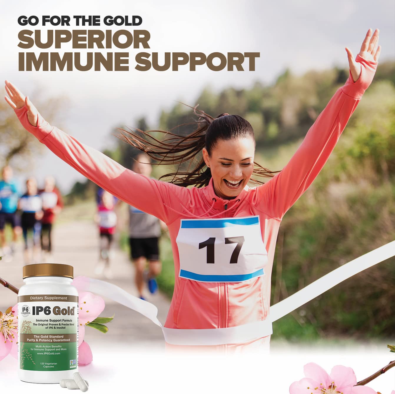 Foto 8 pulgar | Suplemento Ip6 Gold Immune Support 120 Cápsulas Veganas - Venta Internacional.