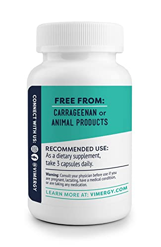 Foto 4 pulgar | Suplemento Vimergy Epa/dha Vegan Omega 3 Con Vitamina E 90 Unidades - Venta Internacional.