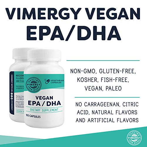 Foto 6 pulgar | Suplemento Vimergy Epa/dha Vegan Omega 3 Con Vitamina E 90 Unidades - Venta Internacional.