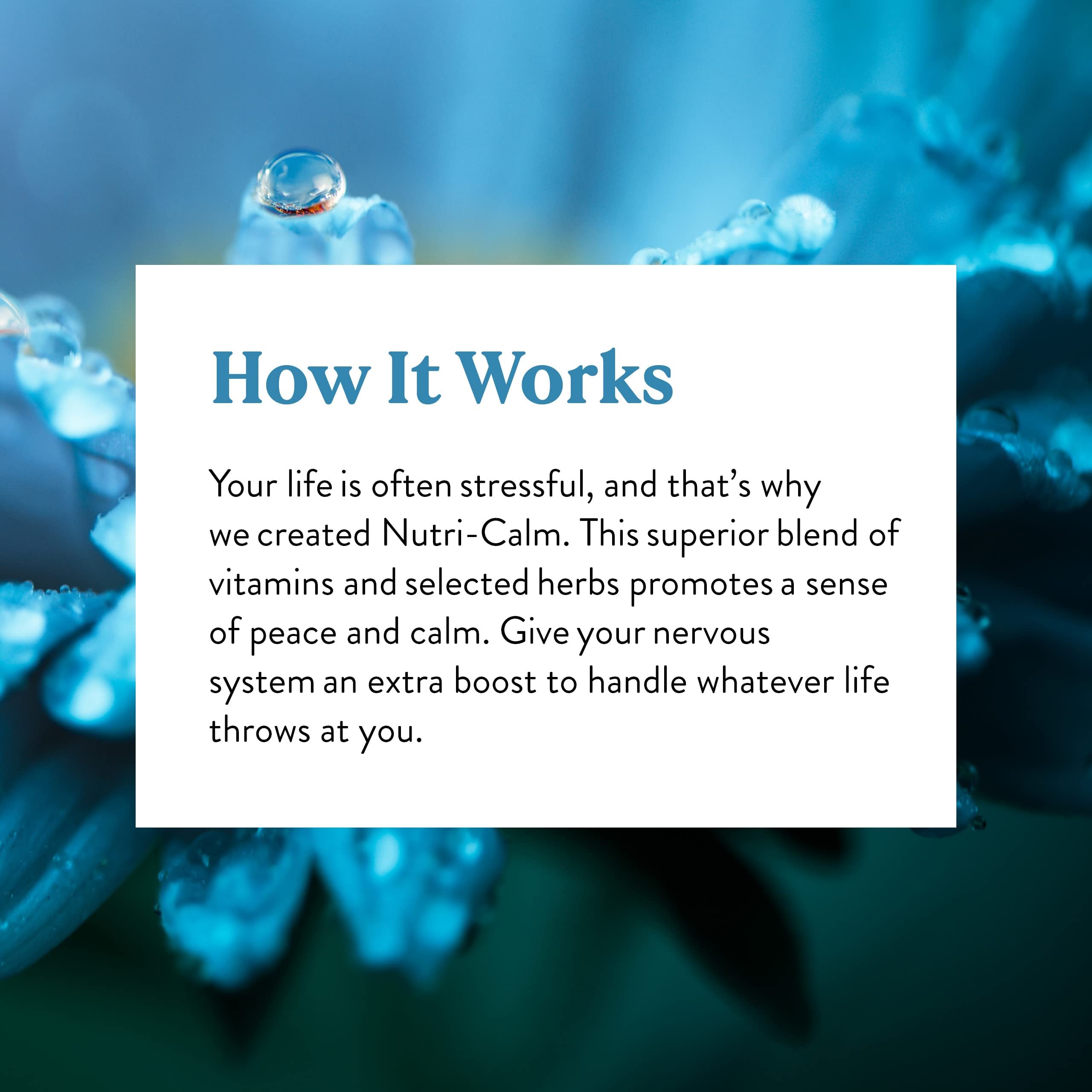 Foto 7 pulgar | Suplemento Nature's Sunshine Nutri-calm 60 Comprimidos - Venta Internacional.