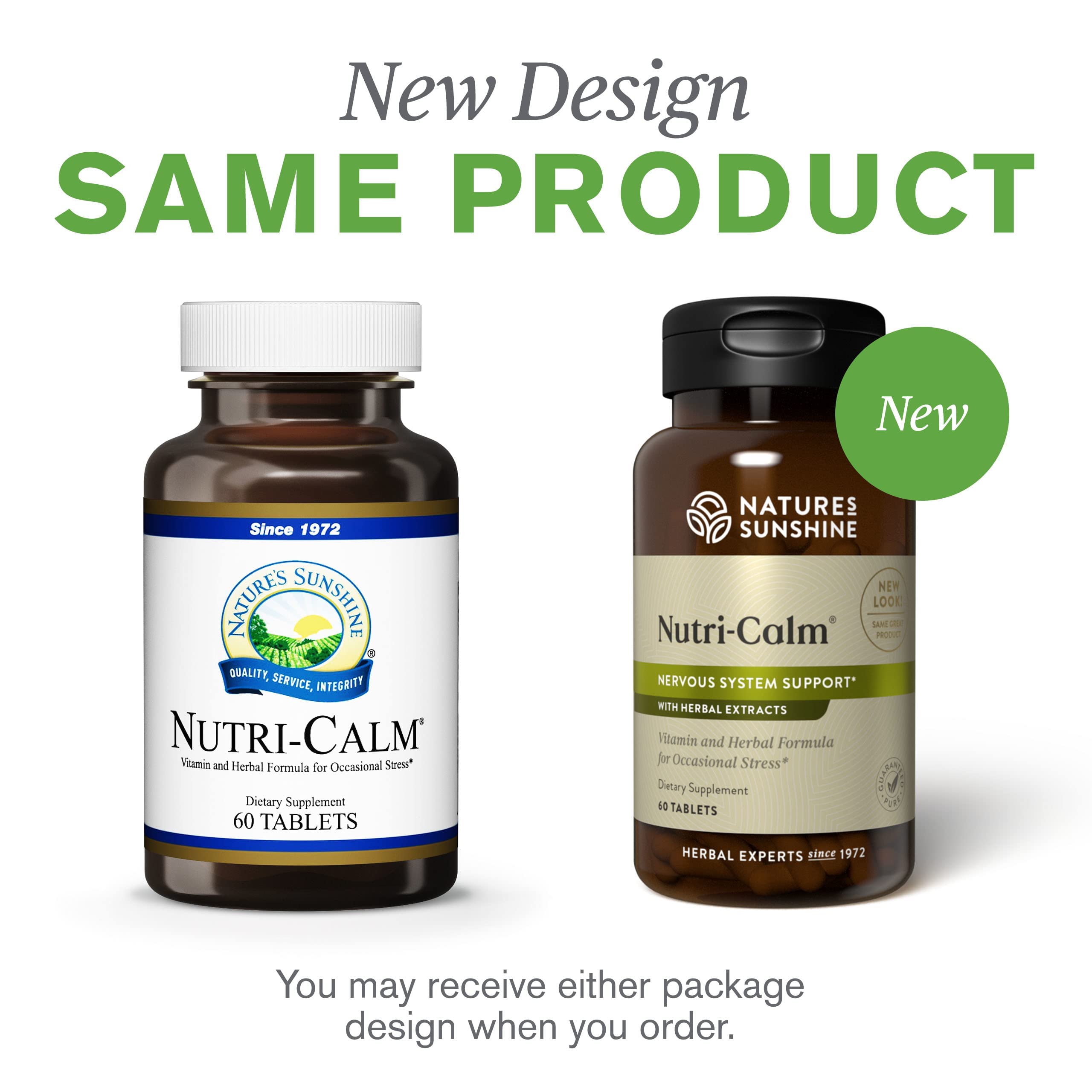 Foto 8 pulgar | Suplemento Nature's Sunshine Nutri-calm 60 Comprimidos - Venta Internacional.