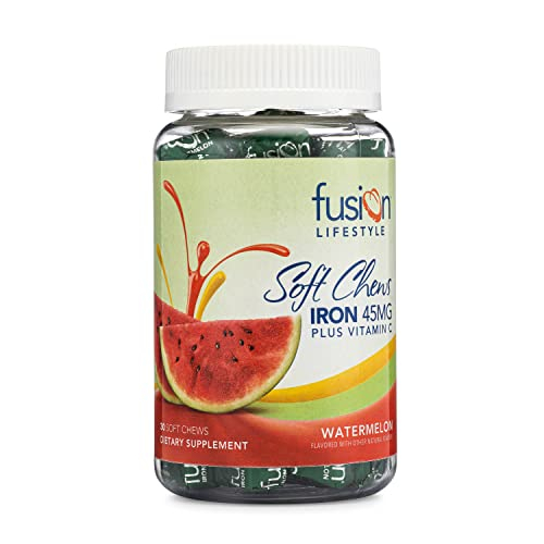 Suplemento De Hierro Fusion Lifestyle Sabor Sandía 30 Soft C - Venta Internacional.
