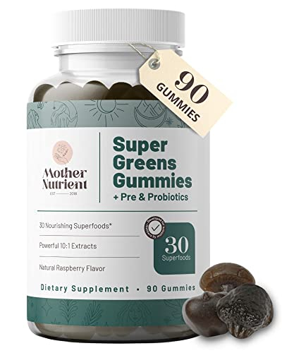 Foto 2 pulgar | Suplemento Mother Nutrient Super Greens Gommies 90 Gomitas - Venta Internacional.
