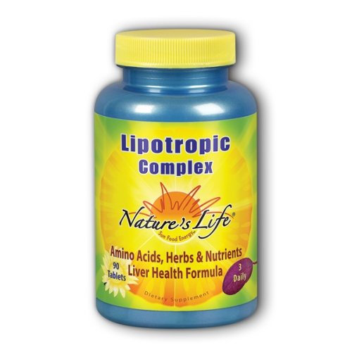 Foto 2 pulgar | Suplemento Nature's Life Lipotropic Complex 90 Comprimidos - Venta Internacional.