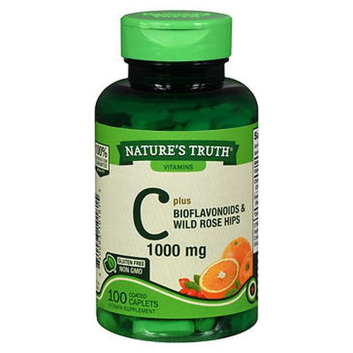 Foto 2 pulgar | Suplemento de Vitamina C y Bioflavonoides Nature's Truth 100 Tabletas - Venta Internacional