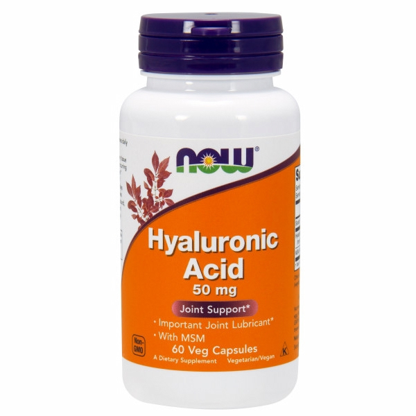 Complementa El Ácido Hialurónico Con Msm De Now Foods, 60 Cápsulas - Venta Internacional.