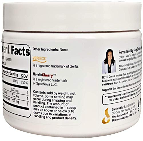 Foto 3 pulgar | Colágeno En Polvo De Belleza Suzy Cohen, Antienvejecimiento, 100 Ml, Verisol - Venta Internacional.
