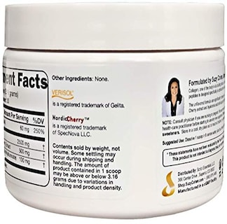 Foto 2 | Colágeno En Polvo De Belleza Suzy Cohen, Antienvejecimiento, 100 Ml, Verisol - Venta Internacional.