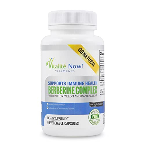 ¡complementa Vitalité Ahora! Berberina De Alta Concentración, 500 Mg - Venta Internacional.