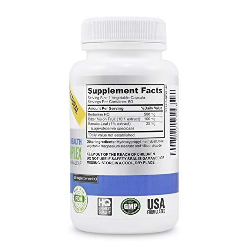 Foto 4 pulgar | ¡complementa Vitalité Ahora! Berberina De Alta Concentración, 500 Mg - Venta Internacional.